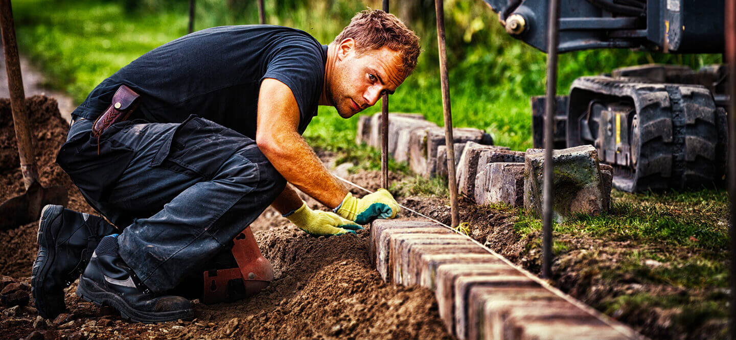 Professioneller Gartenbau