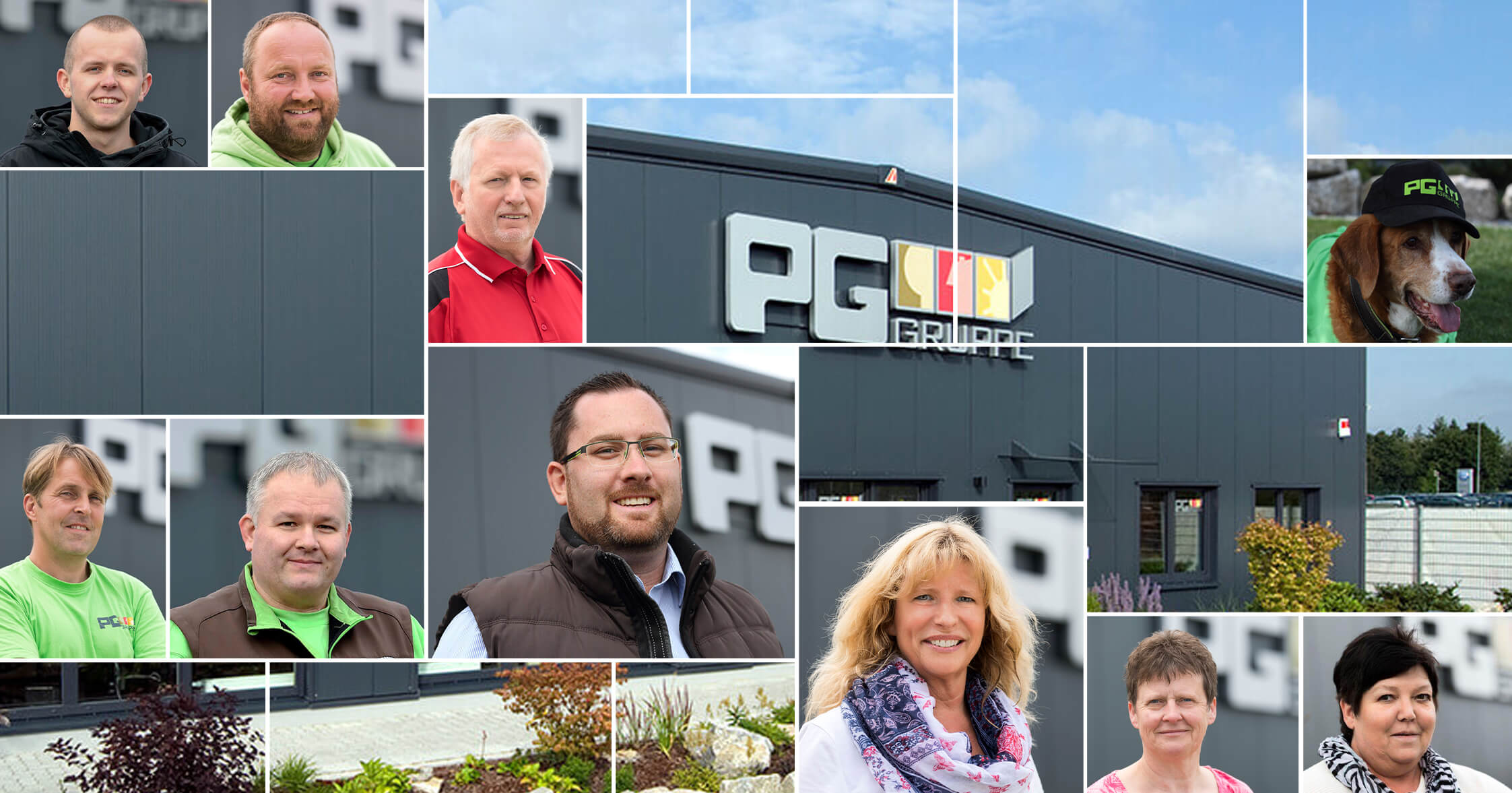 Das Team von der PG Gruppe